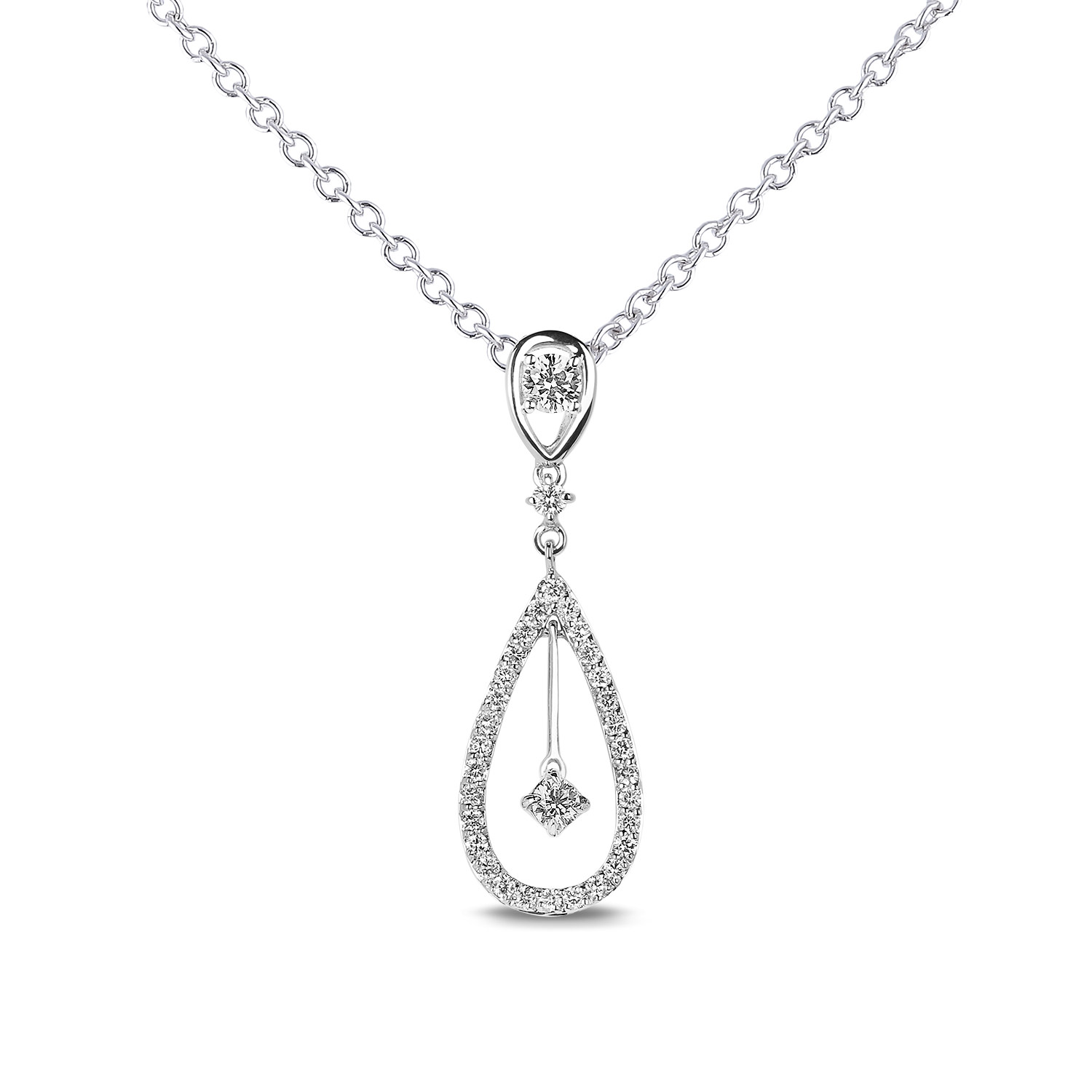 Diamond Pendants Sgp251 Anaya Fine Jewellery Collection