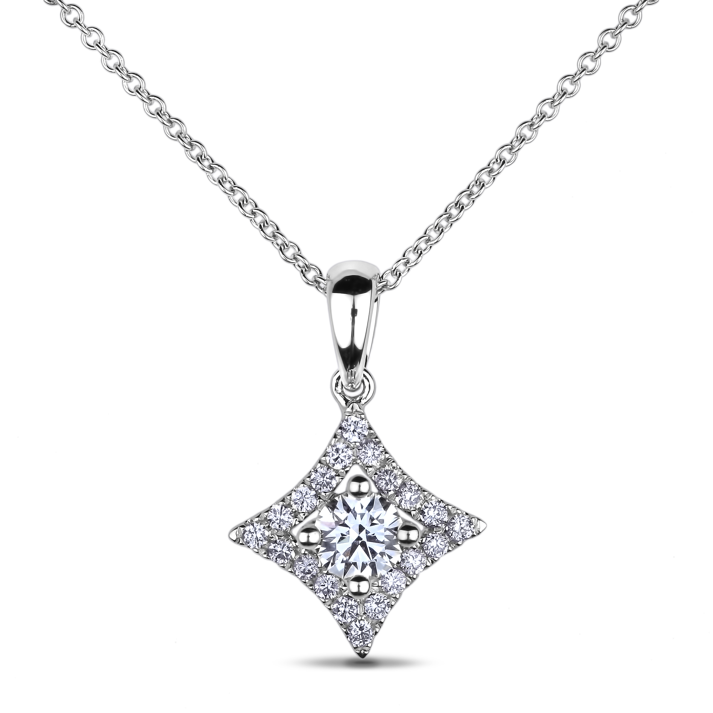 Diamond Pendants Sgp281 Anaya Fine Jewellery Collection