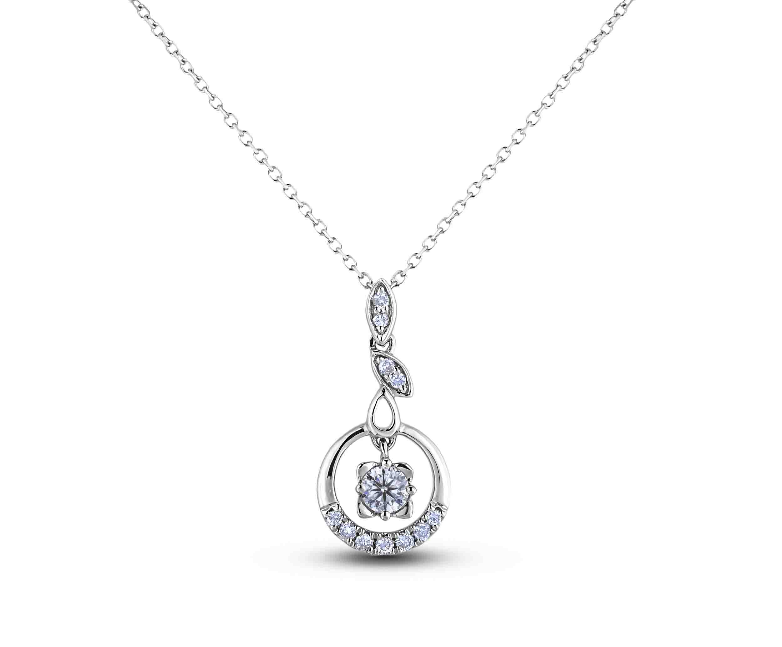 Diamond Pendants Afp0446 Anaya Fine Jewellery Collection